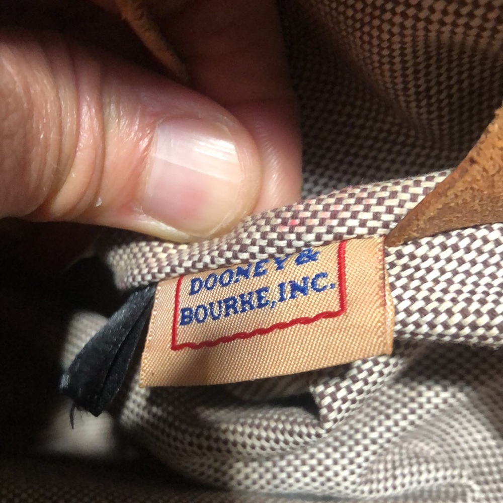 Dooney and Bourke Navy Handbag - Picture 6 of 15